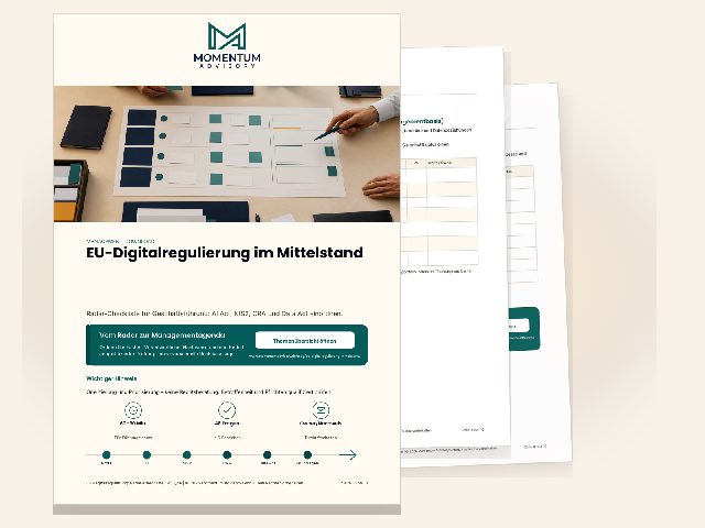 Vorschau des Download-Assets EU-Digitalregulierung: Radar-Checkliste